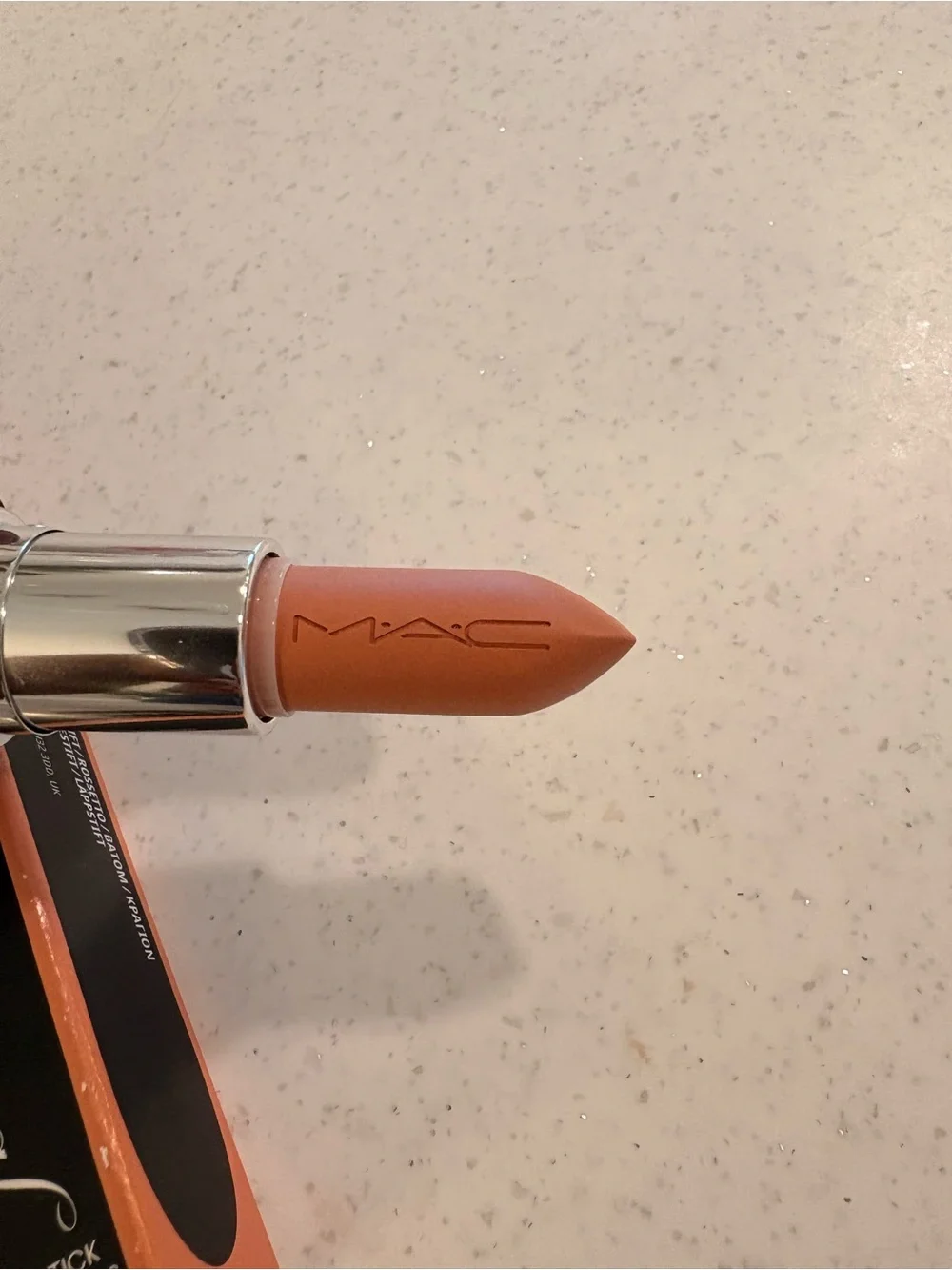 MAC Cosmetics Lipstick - Warm Nude Peach